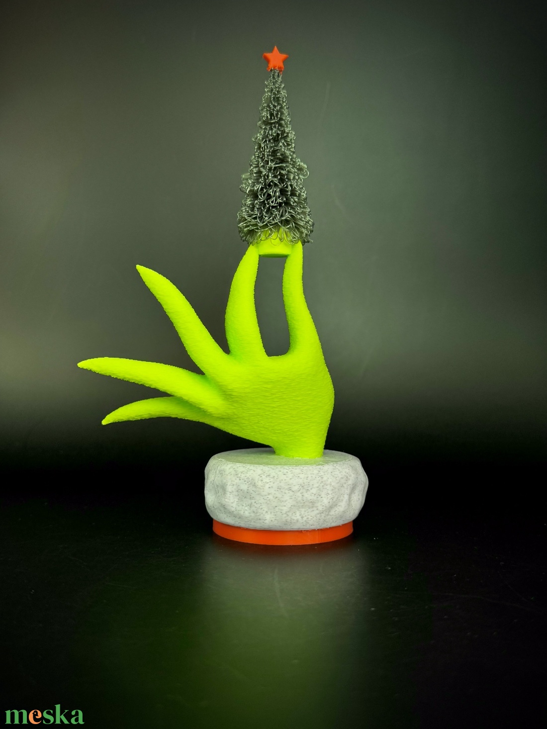 Merry Grinchmas!  - karácsony - karácsonyi lakásdekoráció - karácsonyi lakásdíszek - Meska.hu