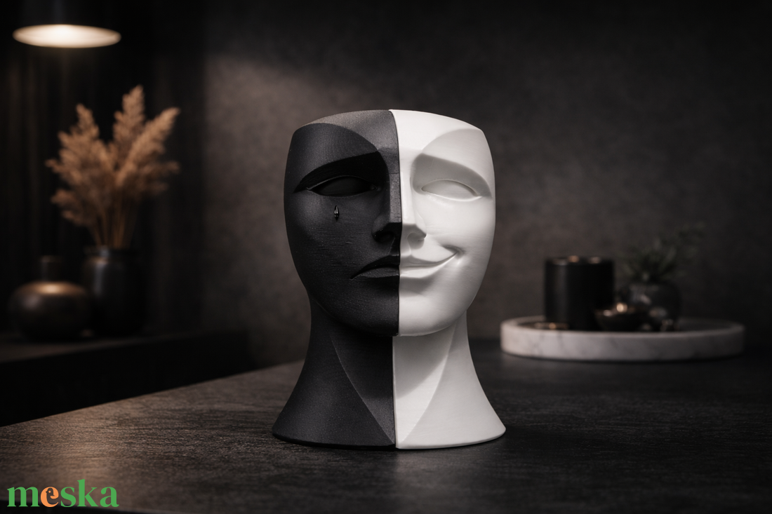 Két Arc � Egy Lélek dísz - otthon & életmód - dekoráció - dísztárgy - Meska.hu