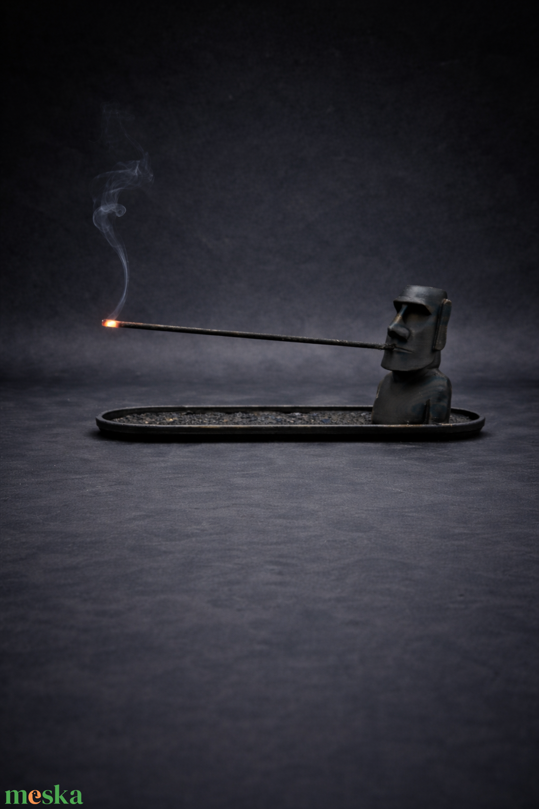 Moai füstölőtartó - otthon & életmód - dekoráció - spiritualitás - füstölő és füstölőtartó - Meska.hu