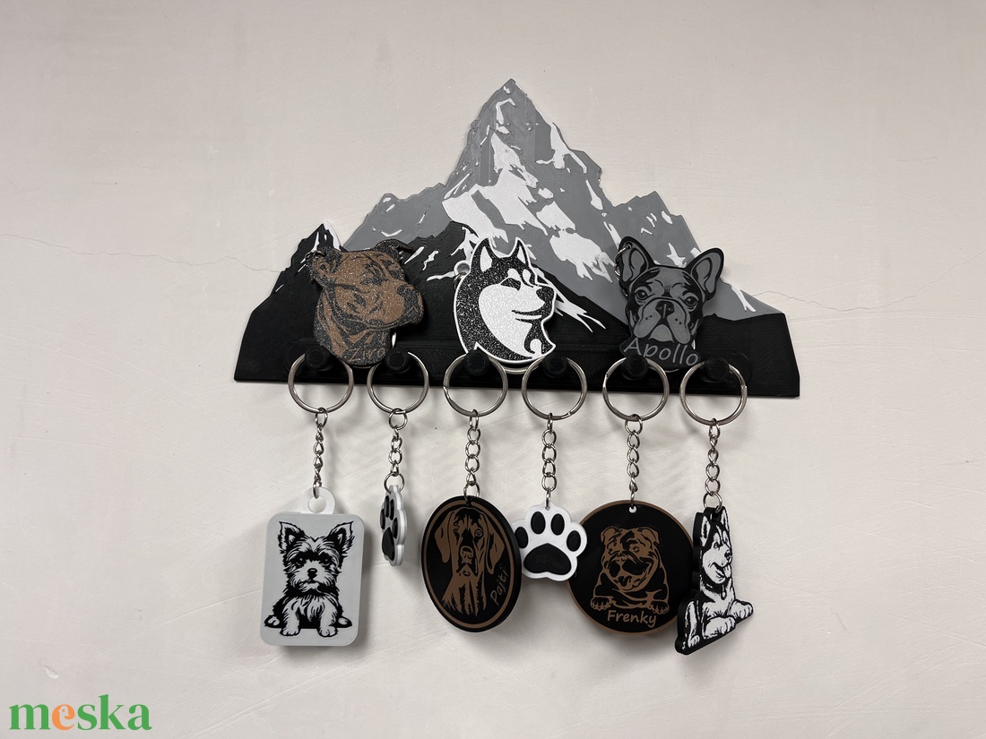 Egyedi kutyás kulcstartó - táska & tok - kulcstartó & táskadísz - kulcstartó - Meska.hu