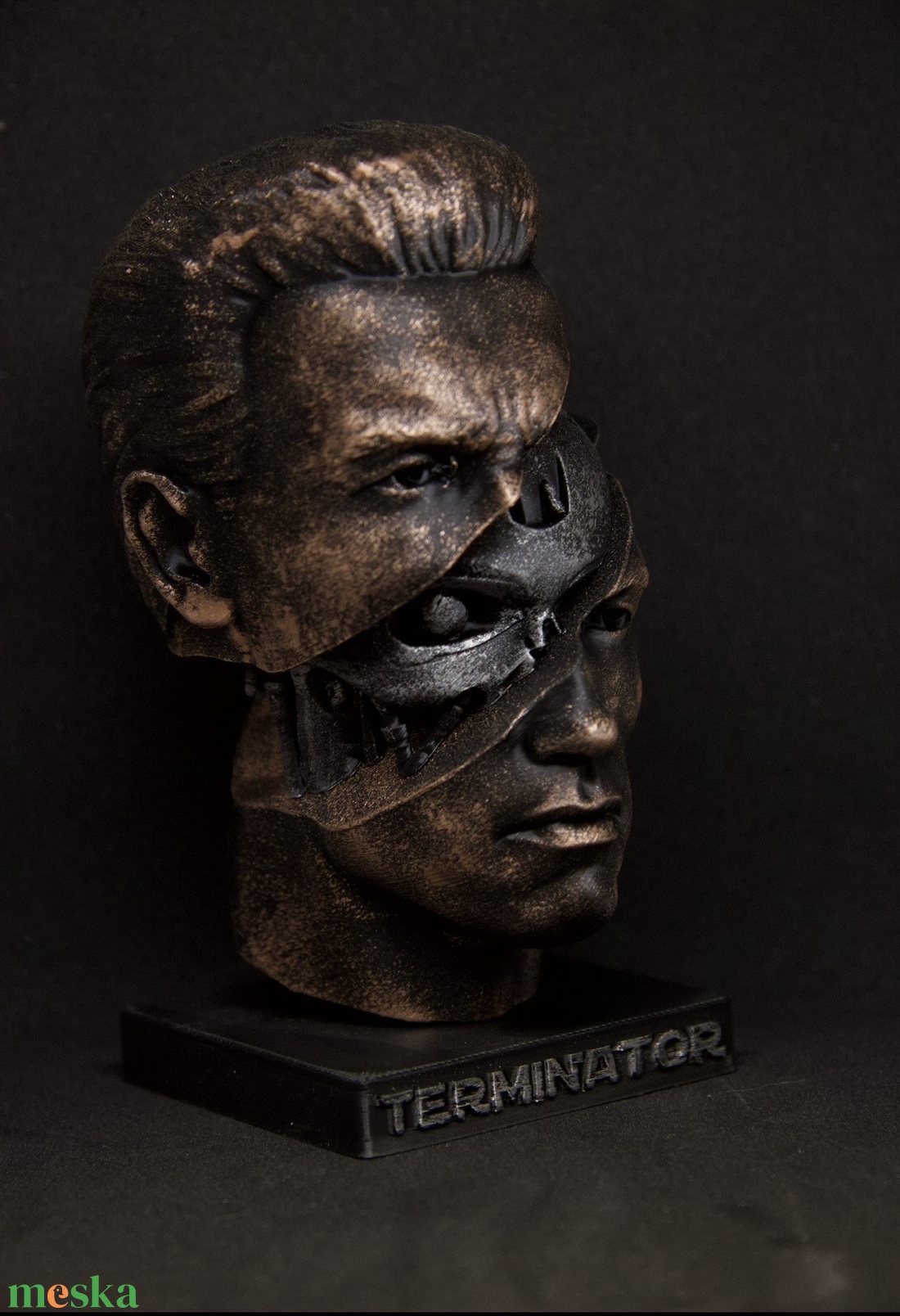 Terminator szobor - kellékek & szerszámok - dekorációs kellékek - figurák - Meska.hu