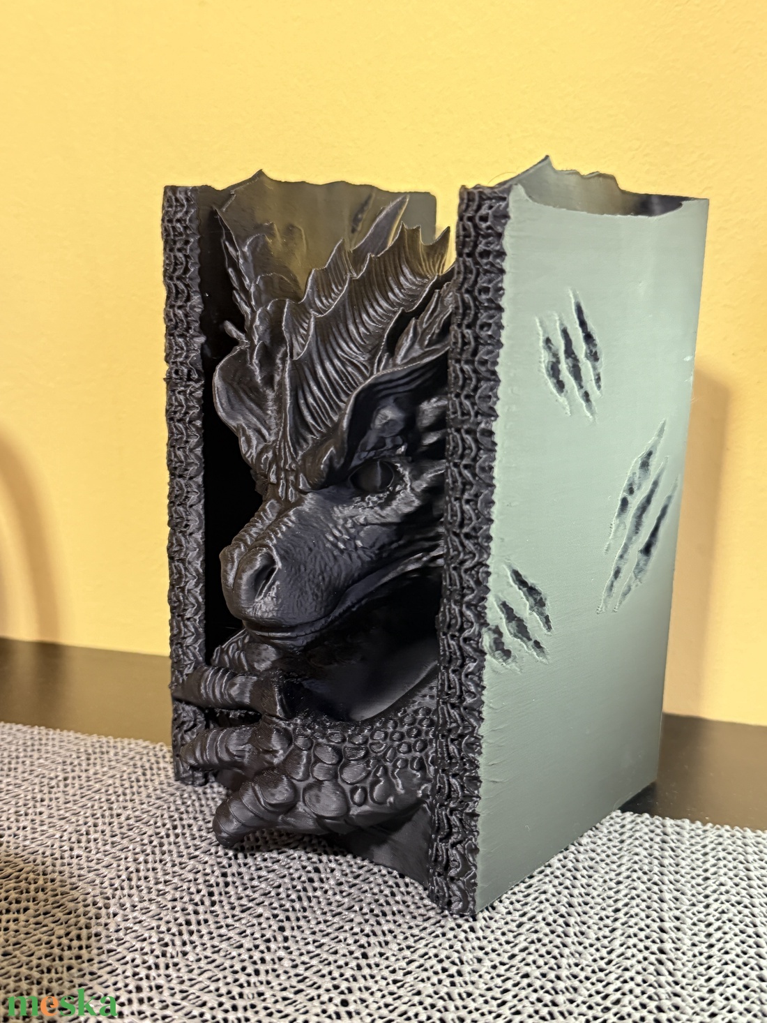 Forth Wings/ Sárkány könyvtámasz - otthon & életmód - dekoráció - asztal és polc dekoráció - könyvtámasz - Meska.hu