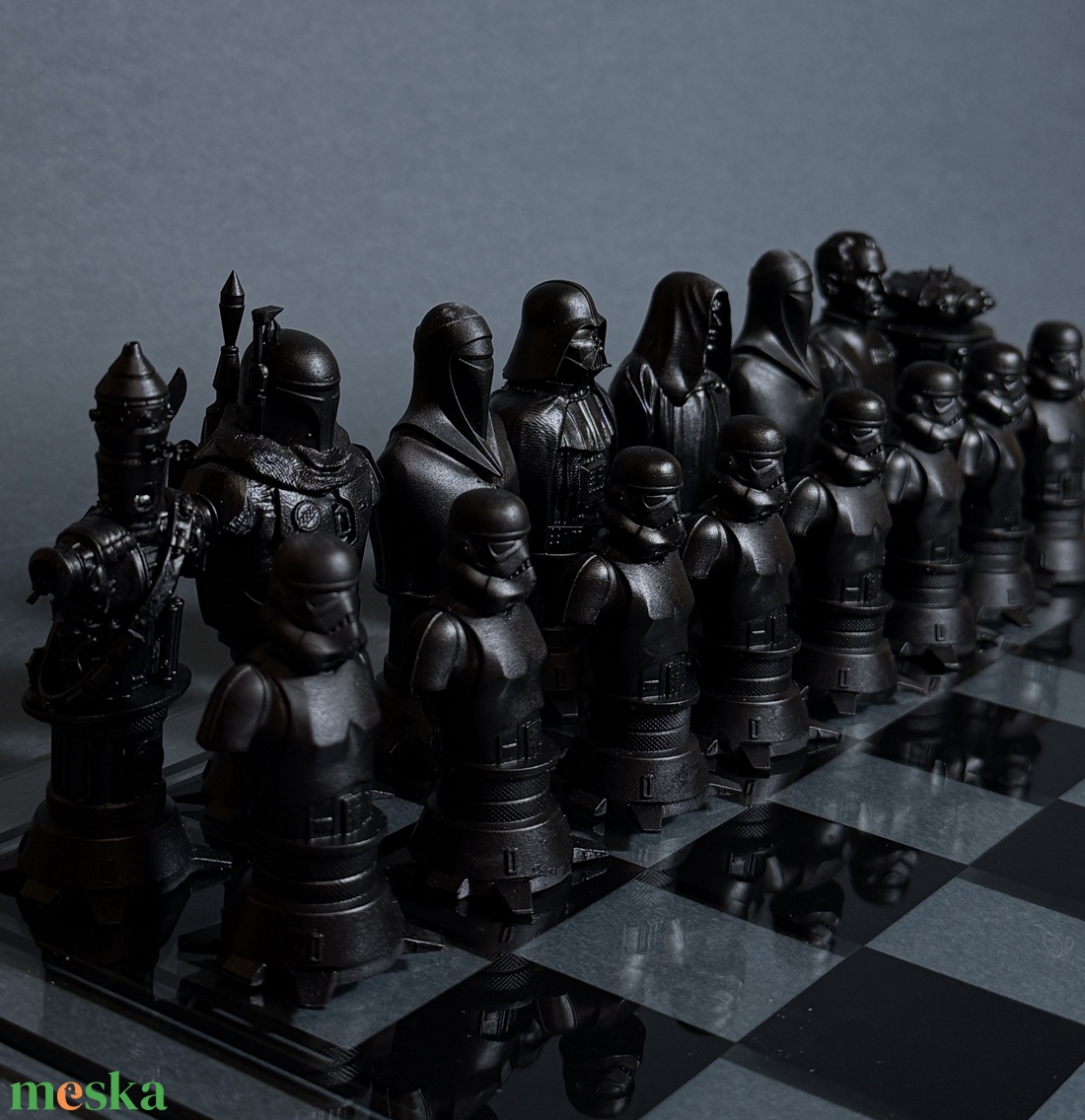 Star Wars sakkészlet - játék & sport - táblajáték és kártyajáték - sakk - Meska.hu