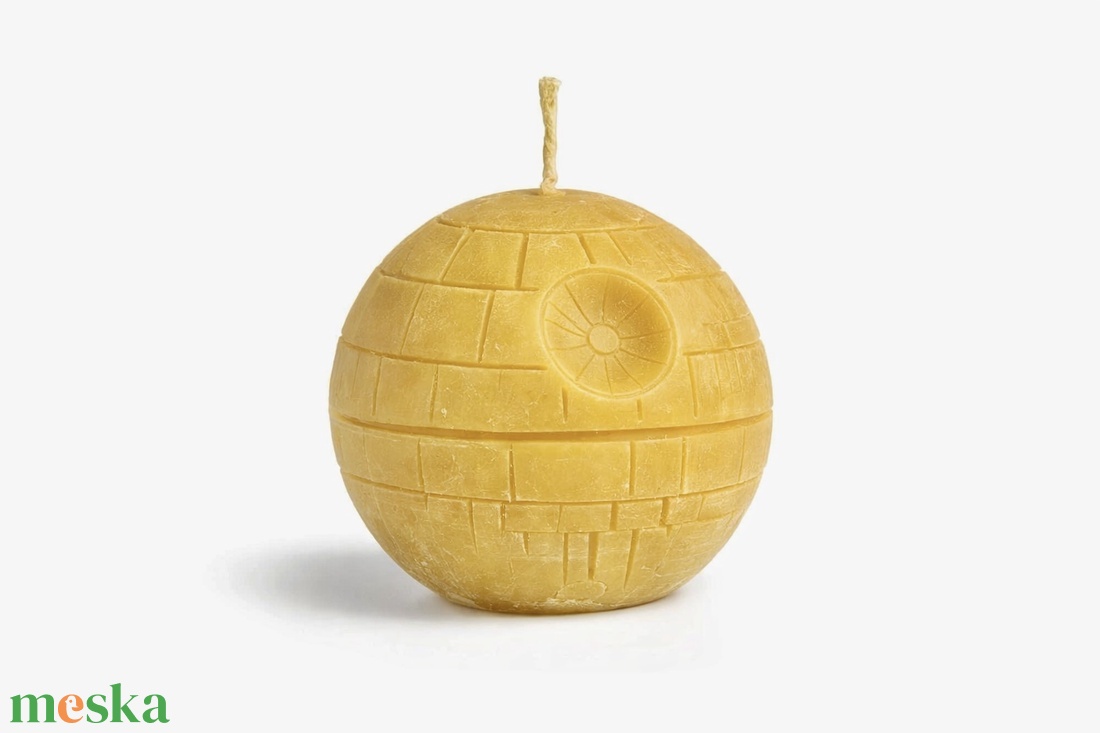Star Wars Halálcsillag DeathStar méhviasz gyertya  - otthon & életmód - gyertya, illat, aroma - gyertya - Meska.hu