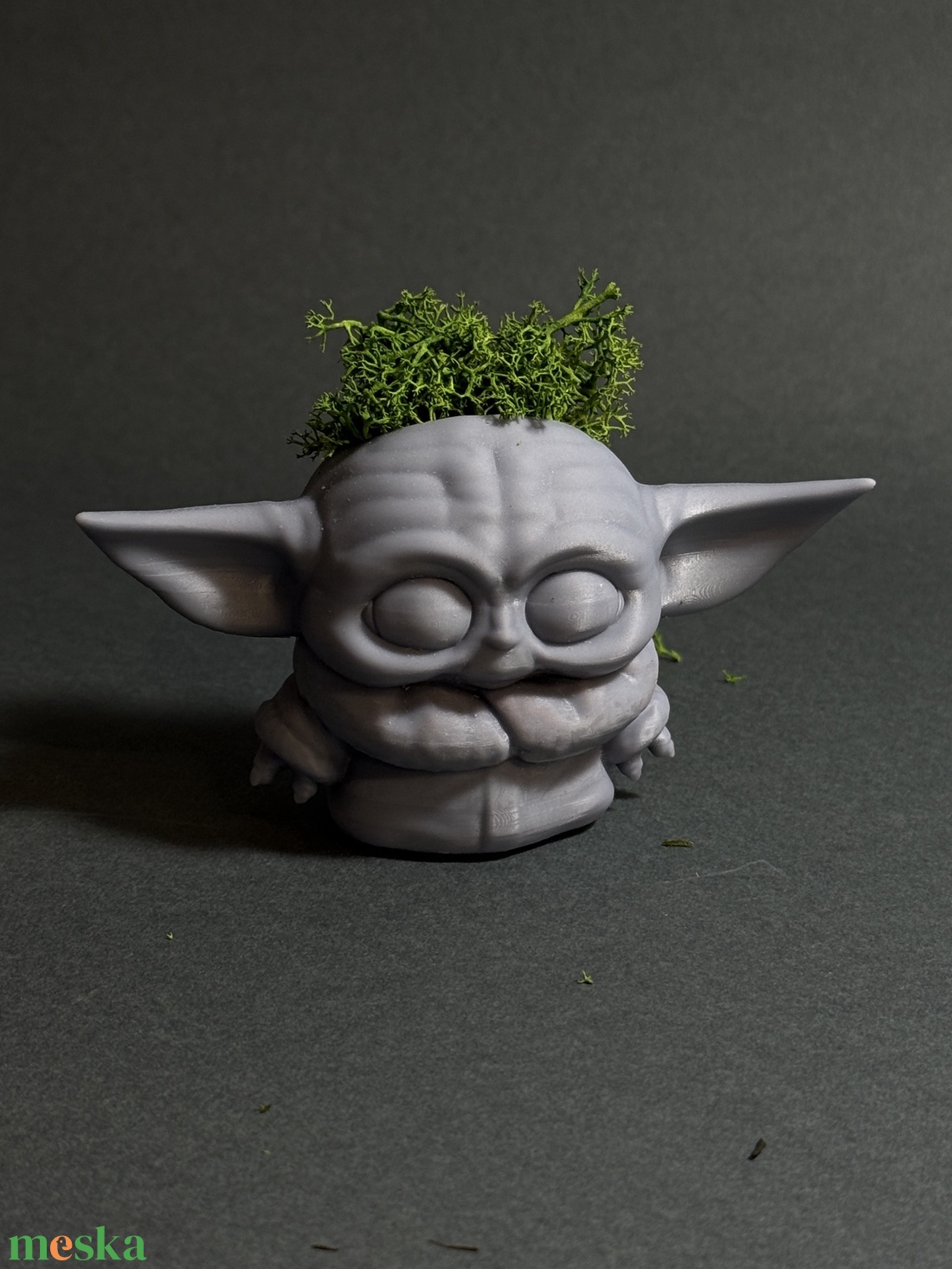 Star Wars Mandalorian és Yoda kaspó csomag (2db) - otthon & életmód - virágdekoráció - virágtartó - kaspó - Meska.hu