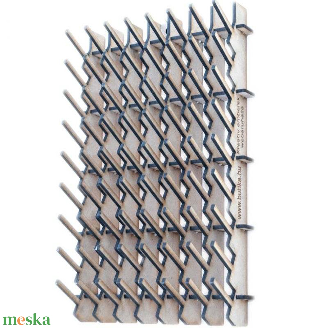 Cérnatartó állvány, 72 normál méretű spulni cérnához - otthon & életmód - lakástextil - varrókellék - Meska.hu