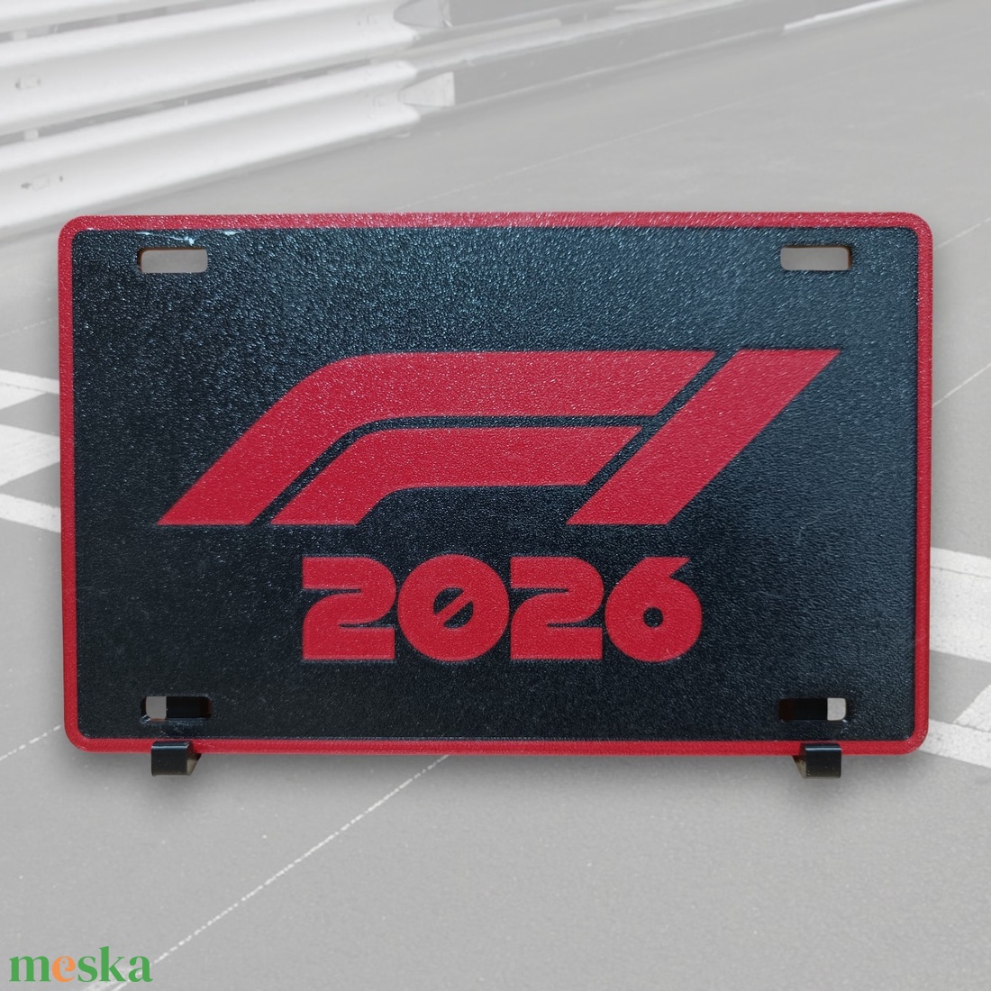 3D Nyomtatott FIA Formula 1 Asztali Dísz � Hivatalos 2026-os Logóval - esküvő - dekoráció - asztaldísz - Meska.hu