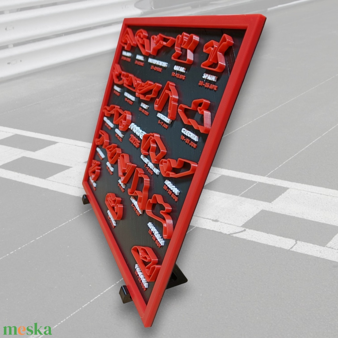 3D Nyomtatott MotoGP 2026 Programnaptár � A Versenyszezon Teljes Menetrendje - esküvő - dekoráció - asztaldísz - Meska.hu