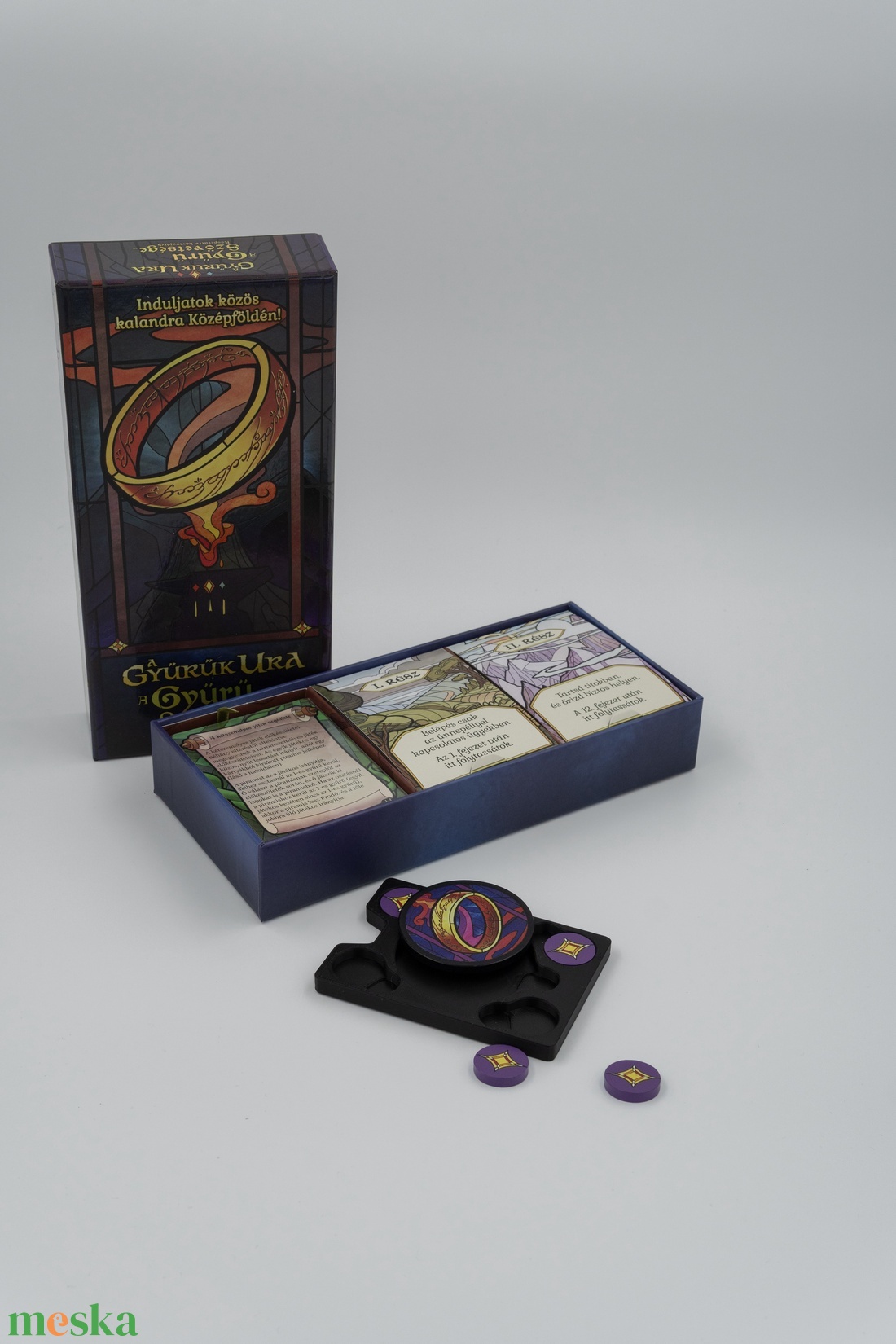 Gyűrűk ura társasjáték token tartó - játék & sport - táblajáték és kártyajáték - társasjátékok - Meska.hu