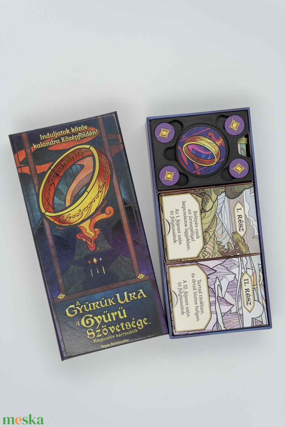 Gyűrűk ura társasjáték token tartó - játék & sport - táblajáték és kártyajáték - társasjátékok - Meska.hu