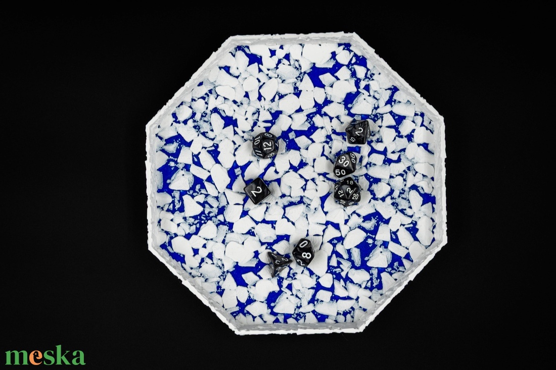 Jégkorszak dobókocka tálca  - játék & sport - táblajáték és kártyajáték - társasjátékok - Meska.hu