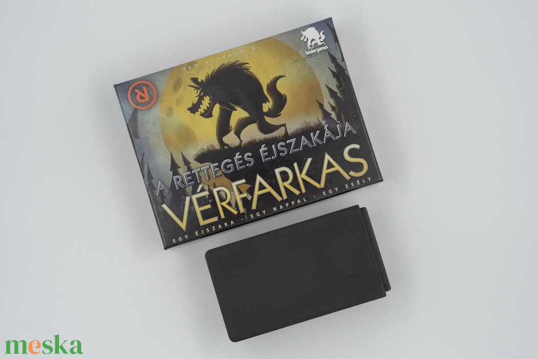 Vérfarkas társasjáték utazó doboz - játék & sport - táblajáték és kártyajáték - társasjátékok - Meska.hu