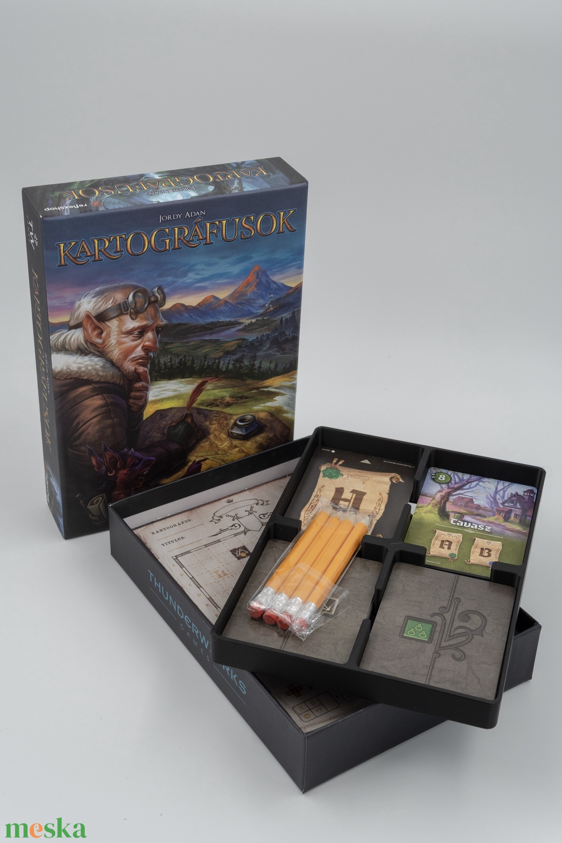 Kartográfusok társasjáték rendező - játék & sport - táblajáték és kártyajáték - társasjátékok - Meska.hu