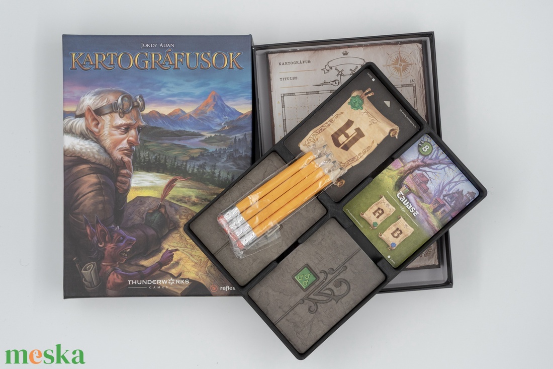 Kartográfusok társasjáték rendező - játék & sport - táblajáték és kártyajáték - társasjátékok - Meska.hu
