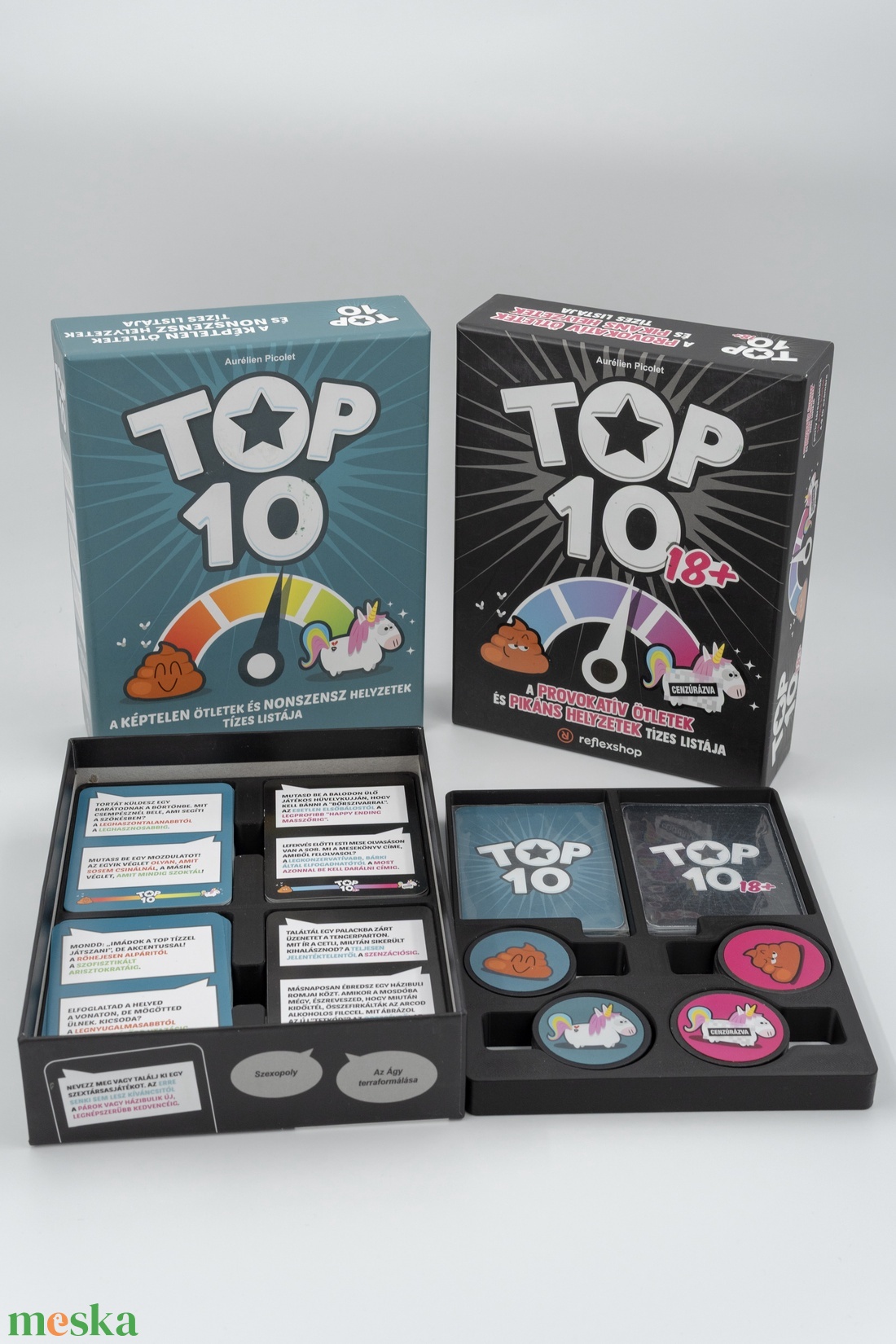 Top 10 társasjáték rendező (2in1 box) - játék & sport - táblajáték és kártyajáték - társasjátékok - Meska.hu