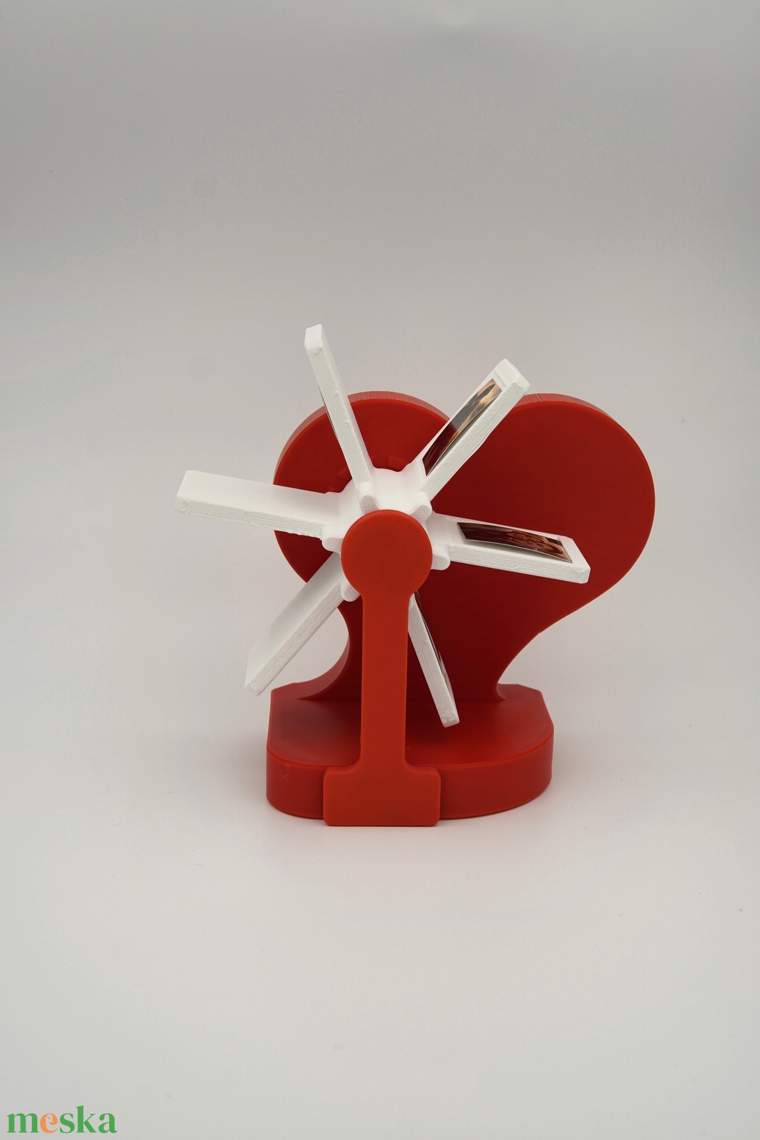 Valentin-napi forgatható kép tartó - otthon & életmód - dekoráció - kép & falikép - képkeret - Meska.hu