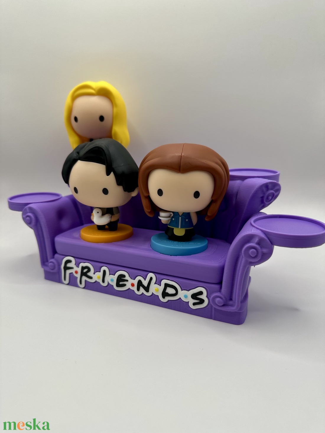 Jóbarátok - FRIENDS figura tartó - otthon & életmód - tárolás & rendszerezés - íróasztali tároló - Meska.hu