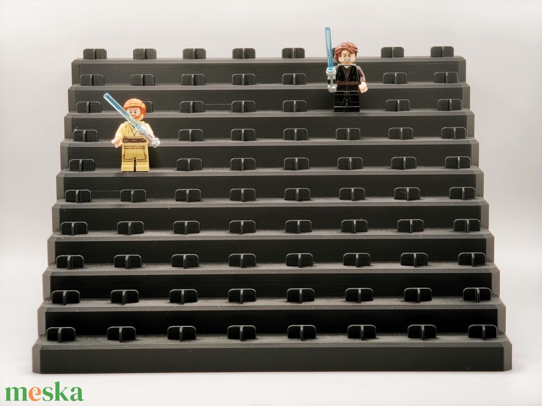 LEGO minifigura tartó (80 férőhelyes) - otthon & életmód - tárolás & rendszerezés - íróasztali tároló - Meska.hu