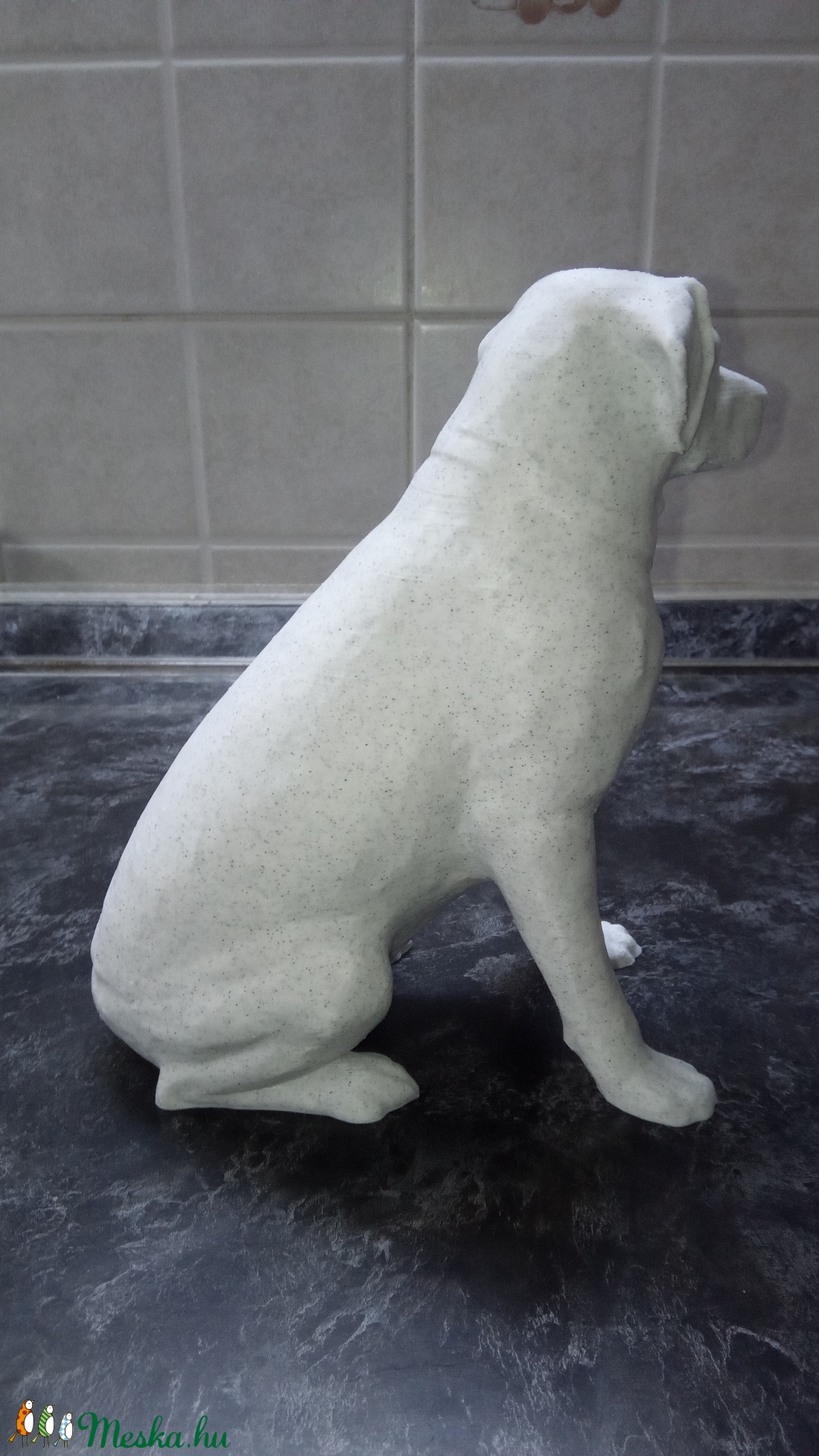 Labrador kutya szobor - otthon & lakás - dekoráció - dísztárgy - Meska.hu
