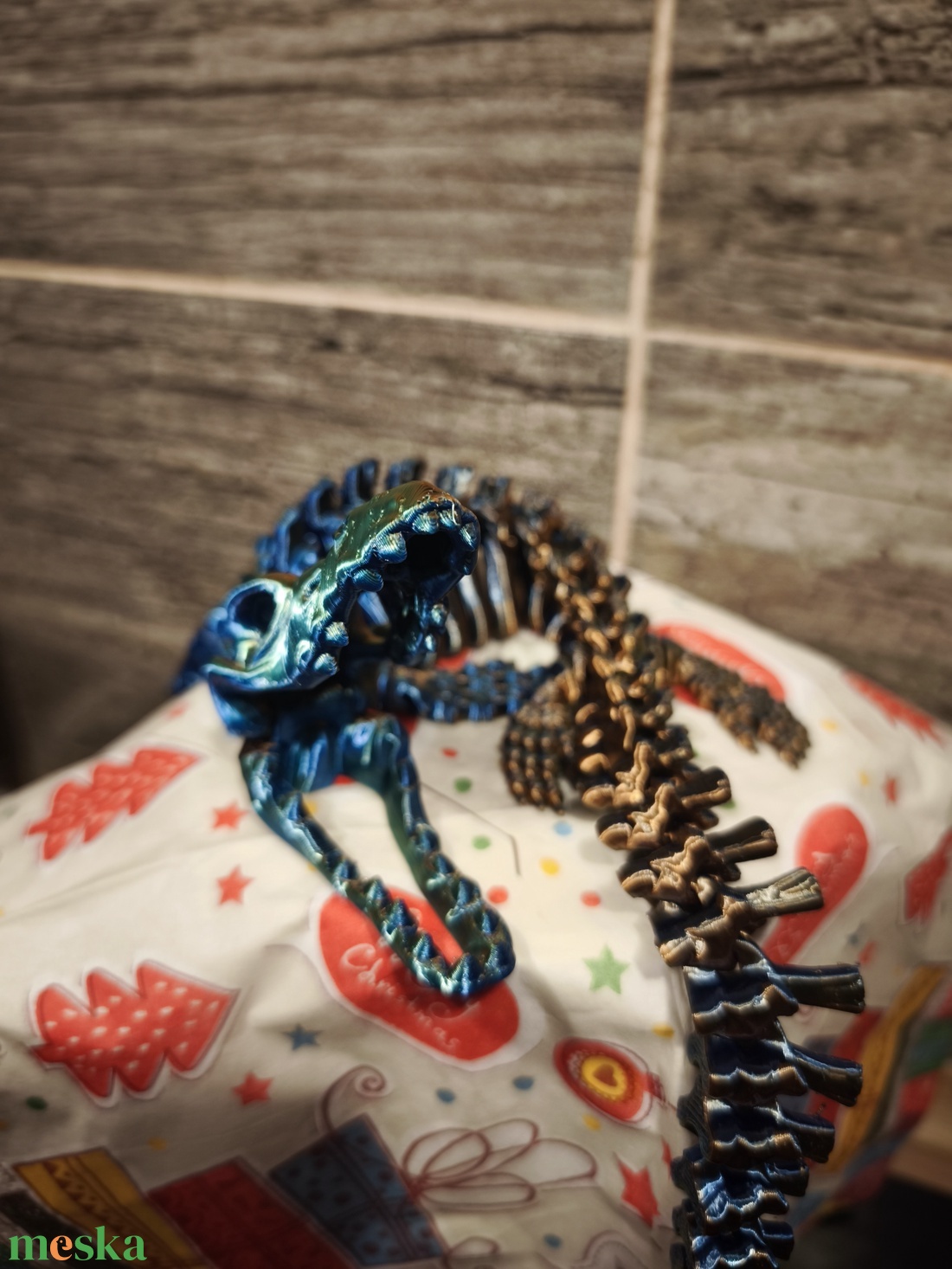 Csontváz dinó Mosasaurus - játék & sport - plüssállat & játékfigura - plüss dínók - Meska.hu