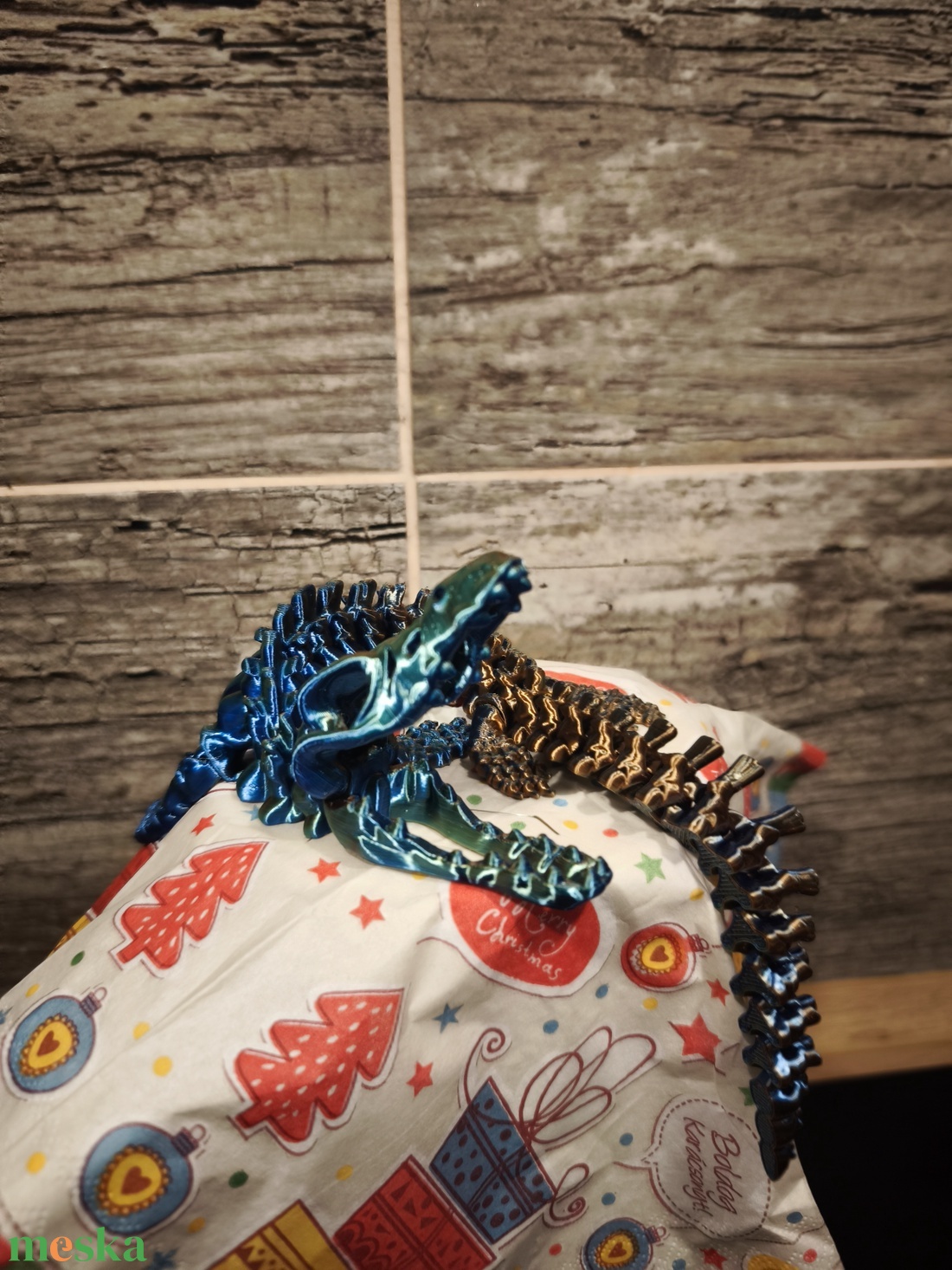 Csontváz dinó Mosasaurus - játék & sport - plüssállat & játékfigura - plüss dínók - Meska.hu