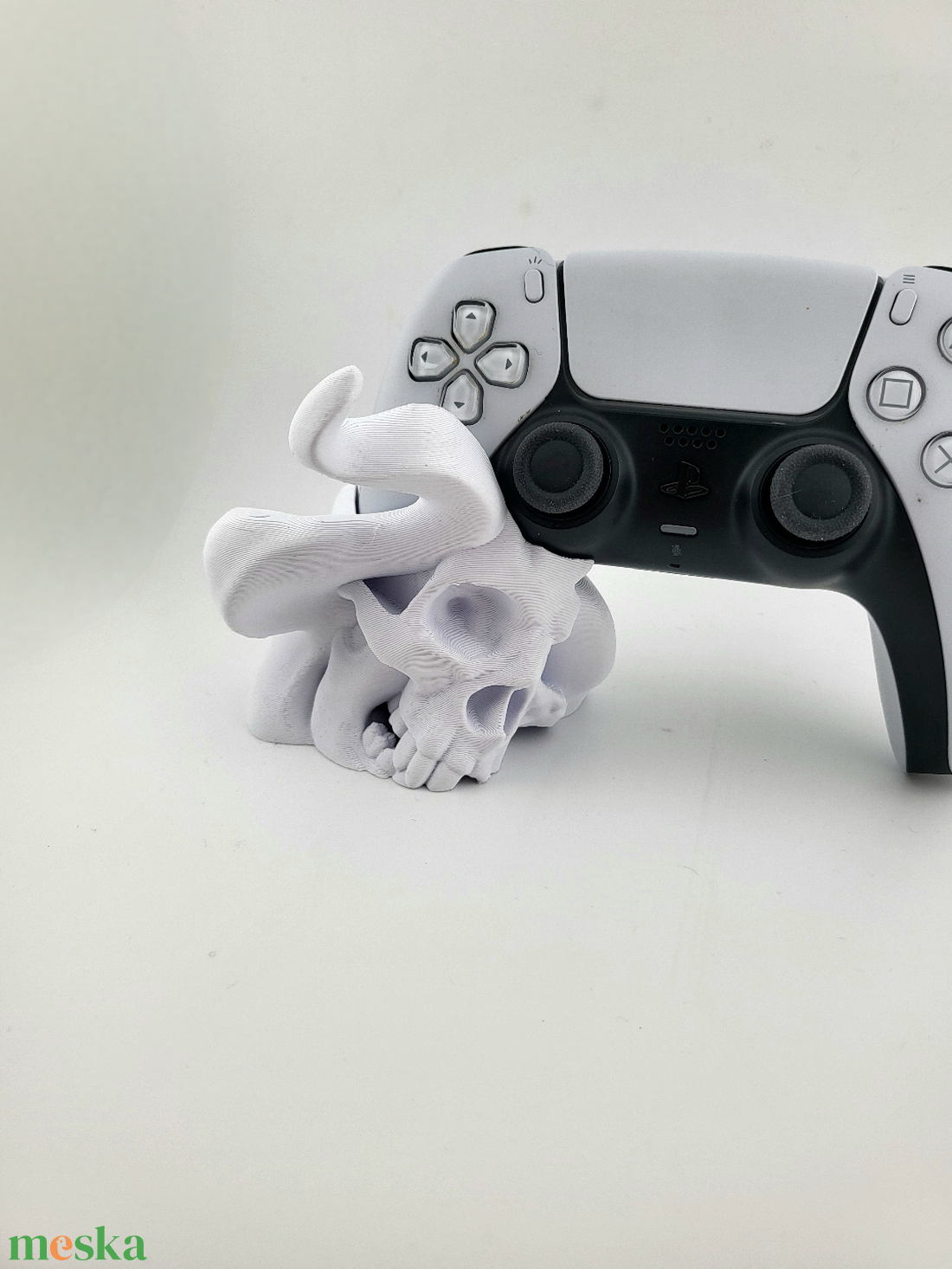 Ps5 kontroller tartó Fél koponya  -  - Meska.hu