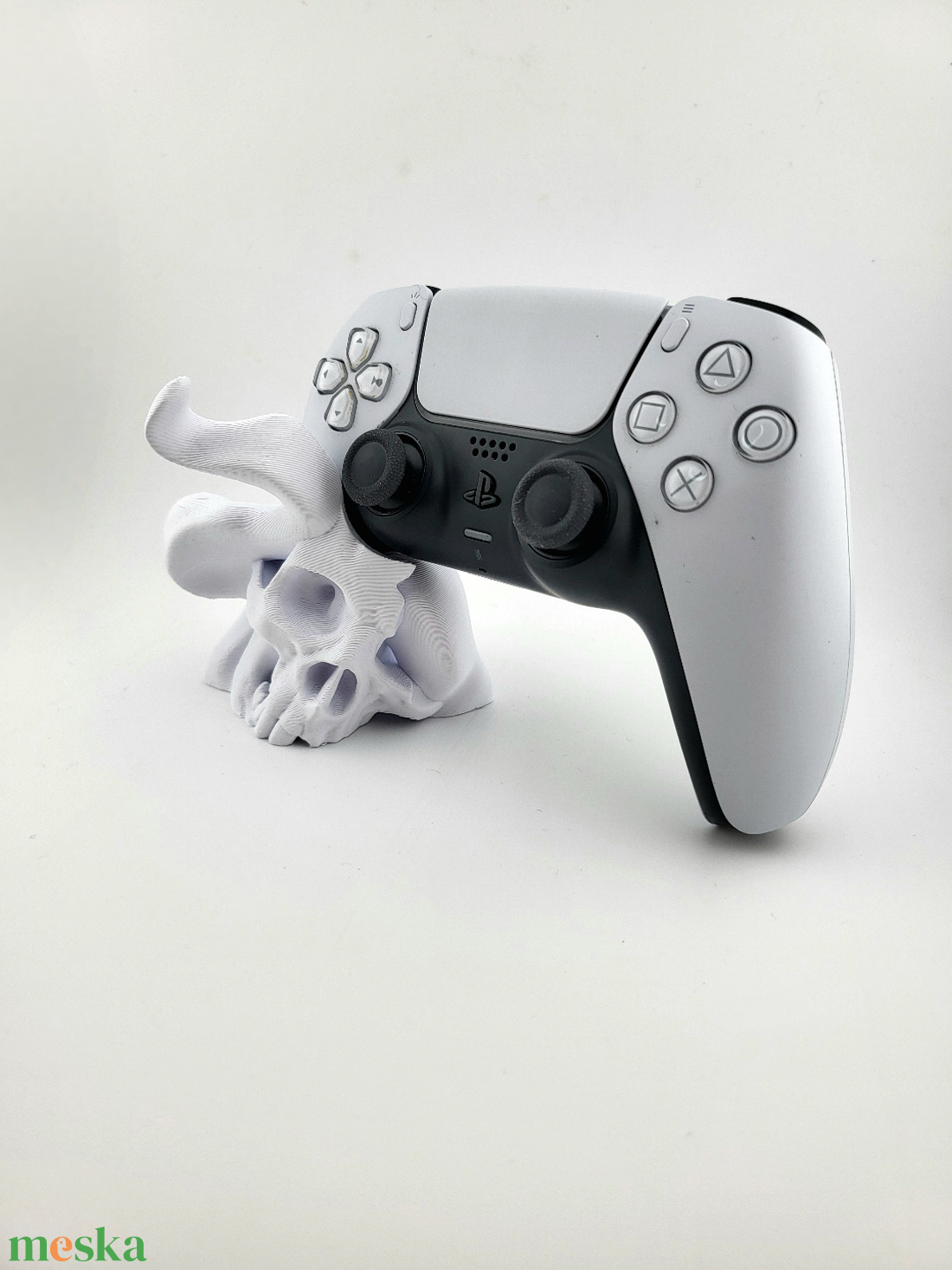 Ps5 kontroller tartó Fél koponya  -  - Meska.hu