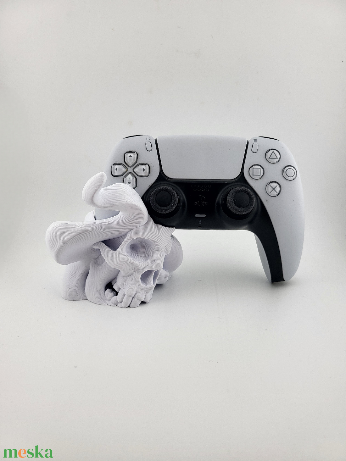 Ps5 kontroller tartó Fél koponya  -  - Meska.hu