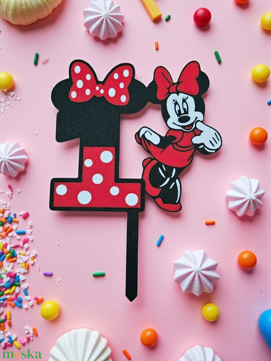 Minnie tortabeszúró - otthon & életmód - konyhafelszerelés, tálalás - sütés, főzés - sütidísz - Meska.hu Minnie tortabeszúró - otthon & életmód - konyhafelszerelés, tálalás - sütés, főzés - sütidísz - Meska.hu