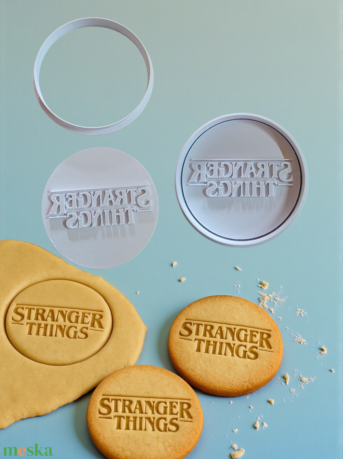 Stranger Things sütikiszúró - otthon & életmód - konyhafelszerelés, tálalás - sütés, főzés - sütikiszúró - Meska.hu