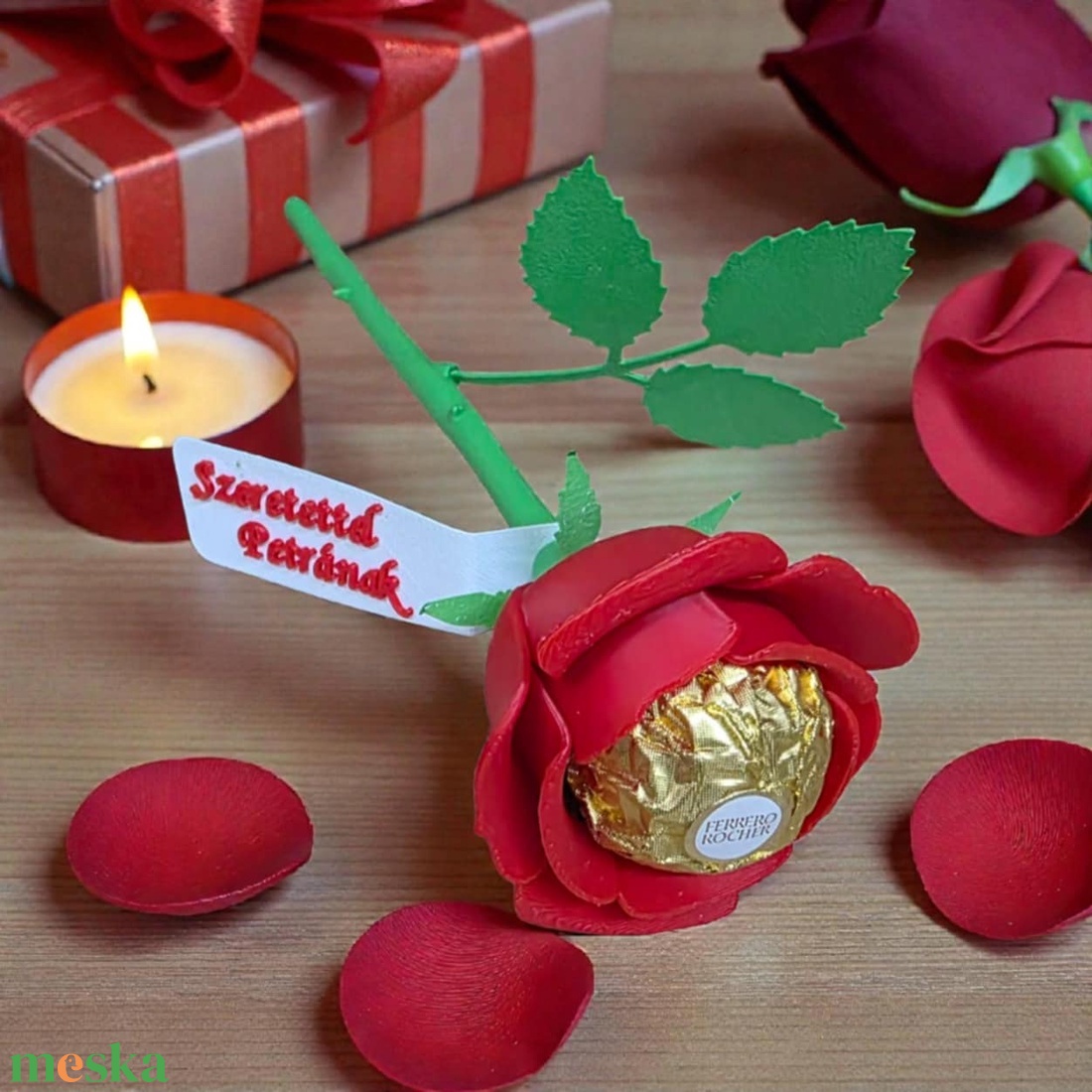 Szálas örökrózsa -  - Meska.hu