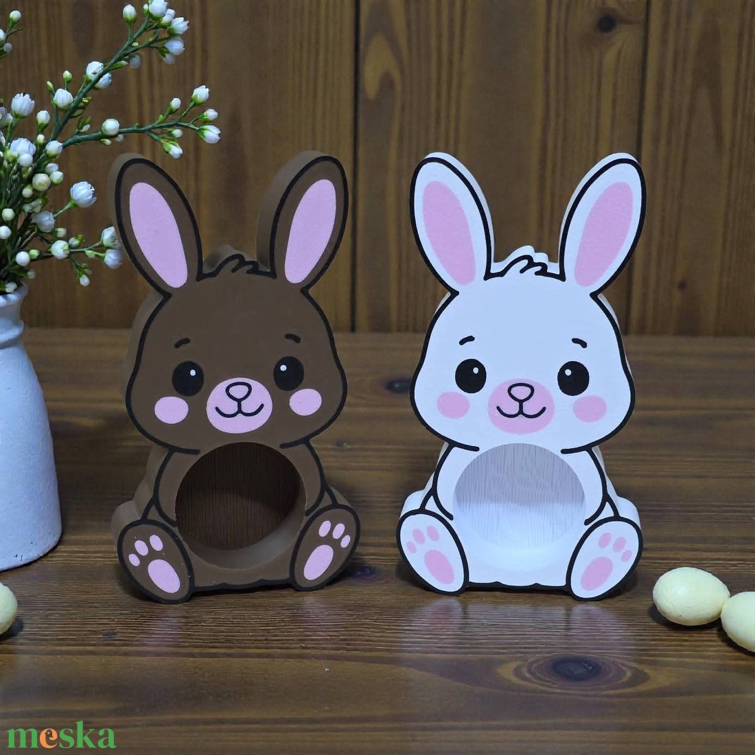 Nyuszi csokitartó -  - Meska.hu