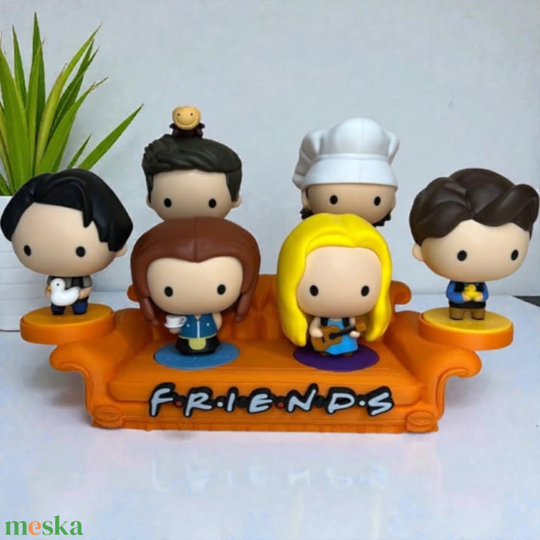 Jóbarátok figura tartó - otthon & életmód - tárolás & rendszerezés - íróasztali tároló - Meska.hu
