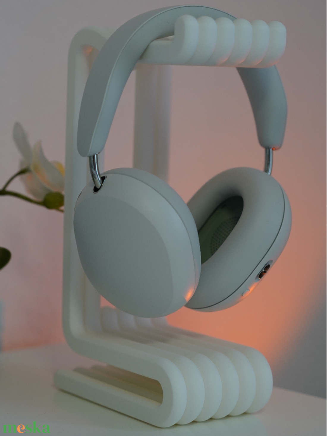 Headset tartó - táska & tok - pénztárca & más tok - fülhallgató tok  - Meska.hu