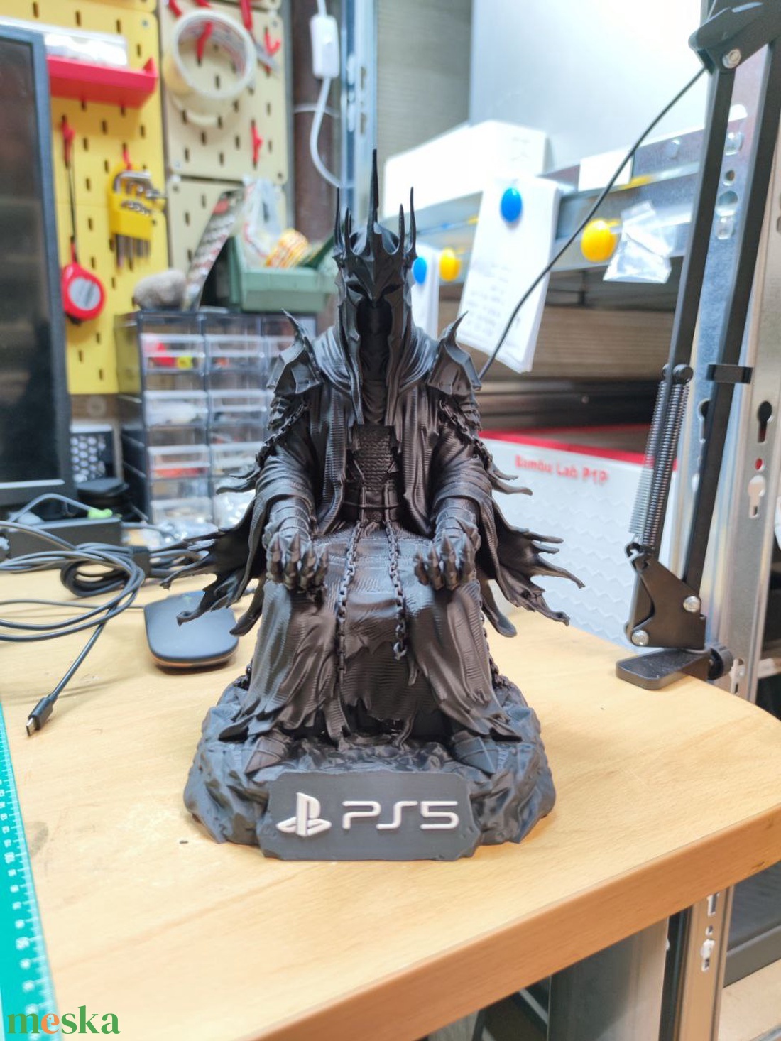 Playstation 5 kontroller tartó - otthon & életmód - tárolás & rendszerezés - kontroller tartók - Meska.hu