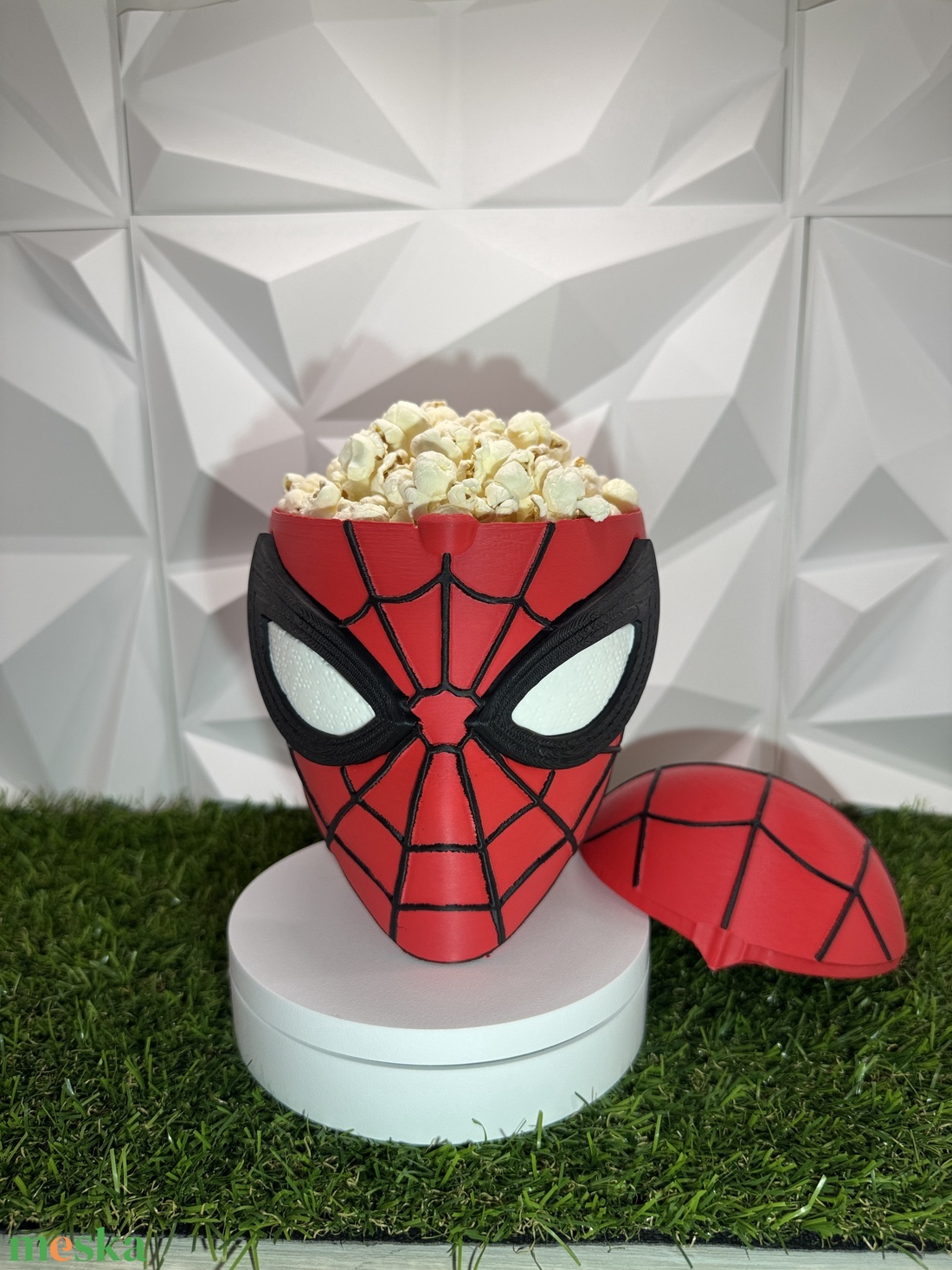 Pókember vadonatúj nap popcorn tarto - otthon & életmód - konyhafelszerelés, tálalás - tálalás - kínálótál - Meska.hu