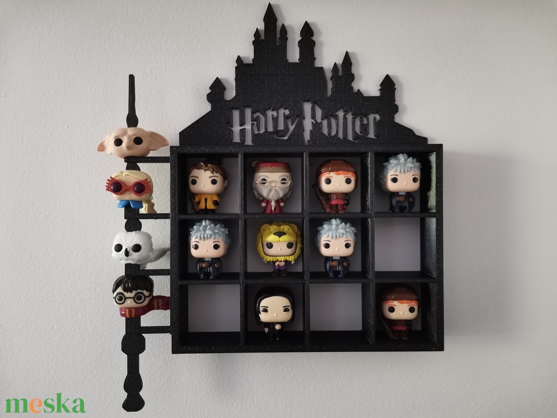 Harry Potter Funko pop! tartó(mini) - otthon & életmód - dekoráció - fali és függő dekoráció - falra akasztható dekor - Meska.hu