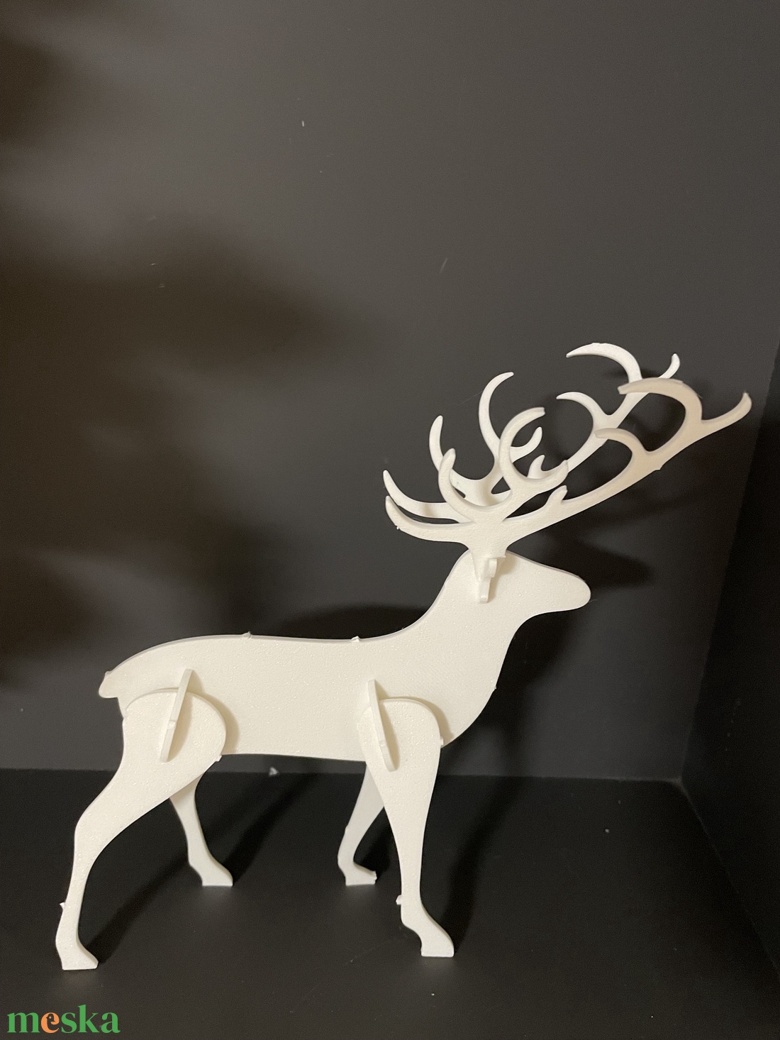 3D Kirakható Rénszarvas Dekor - karácsony - karácsonyi lakásdekoráció - karácsonyi lakásdíszek - Meska.hu