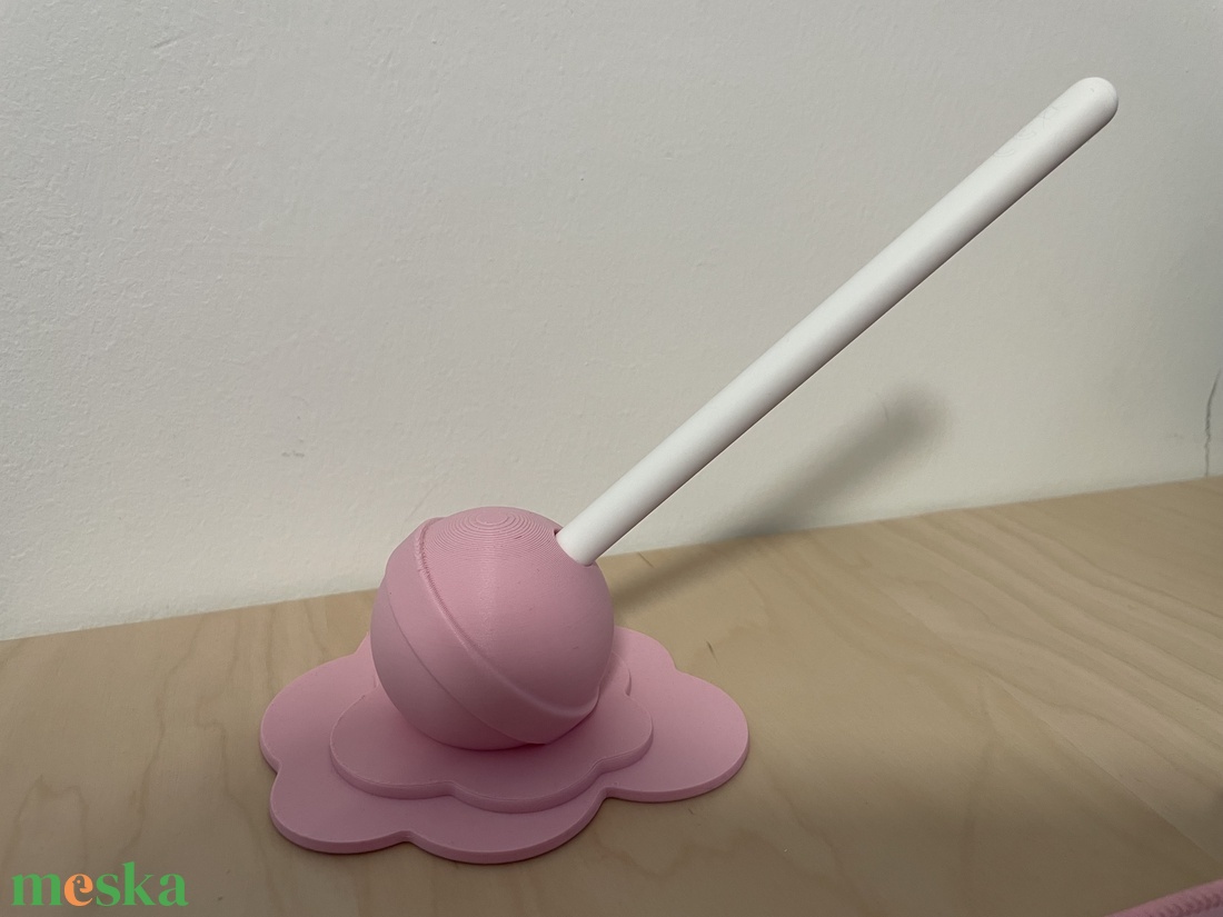 Nyalóka formájú 3D toll tartó - otthon & életmód - papír, írószer - tolltartó & ceruzatekercs - Meska.hu