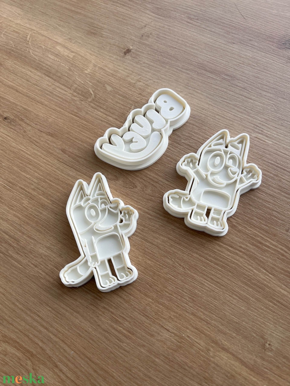 3D Nyomtatott Sütikiszúró és Szaggató � Bluey  - otthon & életmód - konyhafelszerelés, tálalás - sütés, főzés - sütikiszúró - Meska.hu