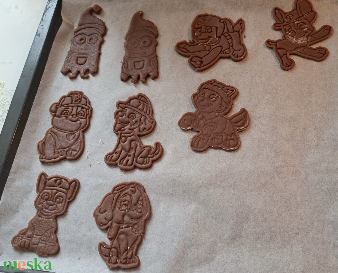 3D nyomtatott sütikiszúró és szaggató � Mancs őrjárat figurák (darabonként rendelhető) - otthon & életmód - konyhafelszerelés, tálalás - sütés, főzés - sütikiszúró - Meska.hu