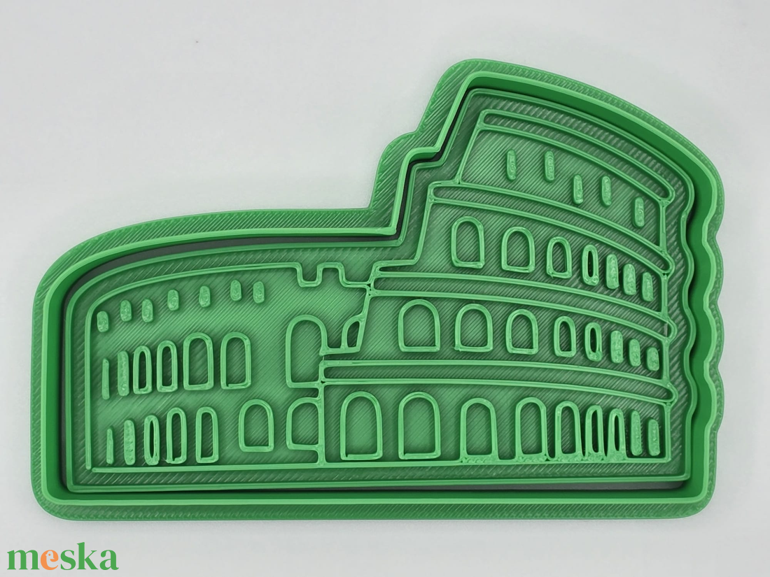 3D nyomtatott sütikiszúró és szaggató � Világ nevezetességei kollekció - otthon & életmód - konyhafelszerelés, tálalás - sütés, főzés - sütikiszúró - Meska.hu