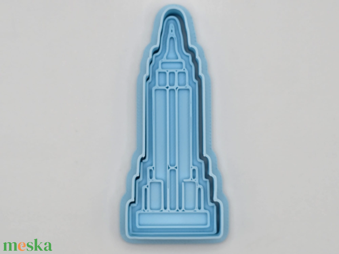 3D nyomtatott sütikiszúró és szaggató � Világ nevezetességei kollekció - otthon & életmód - konyhafelszerelés, tálalás - sütés, főzés - sütikiszúró - Meska.hu