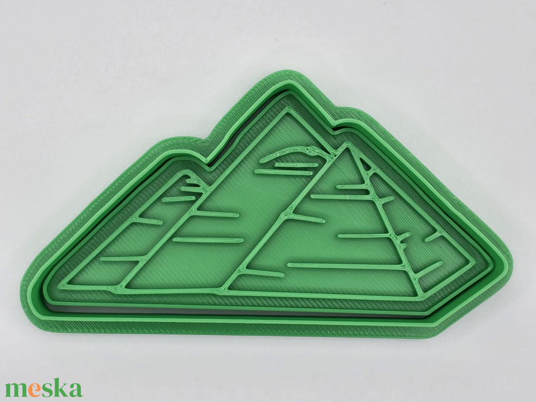 3D nyomtatott sütikiszúró és szaggató � Világ nevezetességei kollekció - otthon & életmód - konyhafelszerelés, tálalás - sütés, főzés - sütikiszúró - Meska.hu