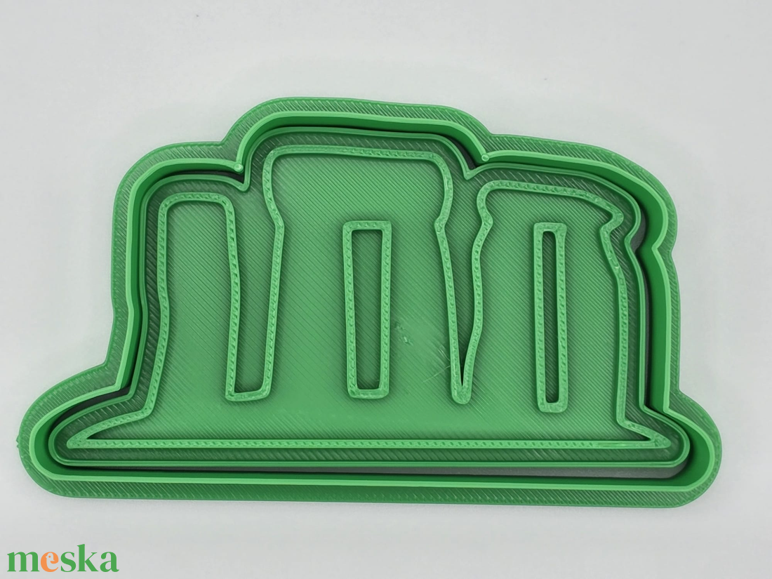 3D nyomtatott sütikiszúró és szaggató � Világ nevezetességei kollekció - otthon & életmód - konyhafelszerelés, tálalás - sütés, főzés - sütikiszúró - Meska.hu