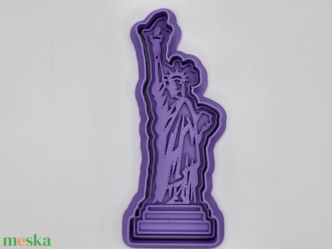 3D nyomtatott sütikiszúró és szaggató � Világ nevezetességei kollekció - otthon & életmód - konyhafelszerelés, tálalás - sütés, főzés - sütikiszúró - Meska.hu