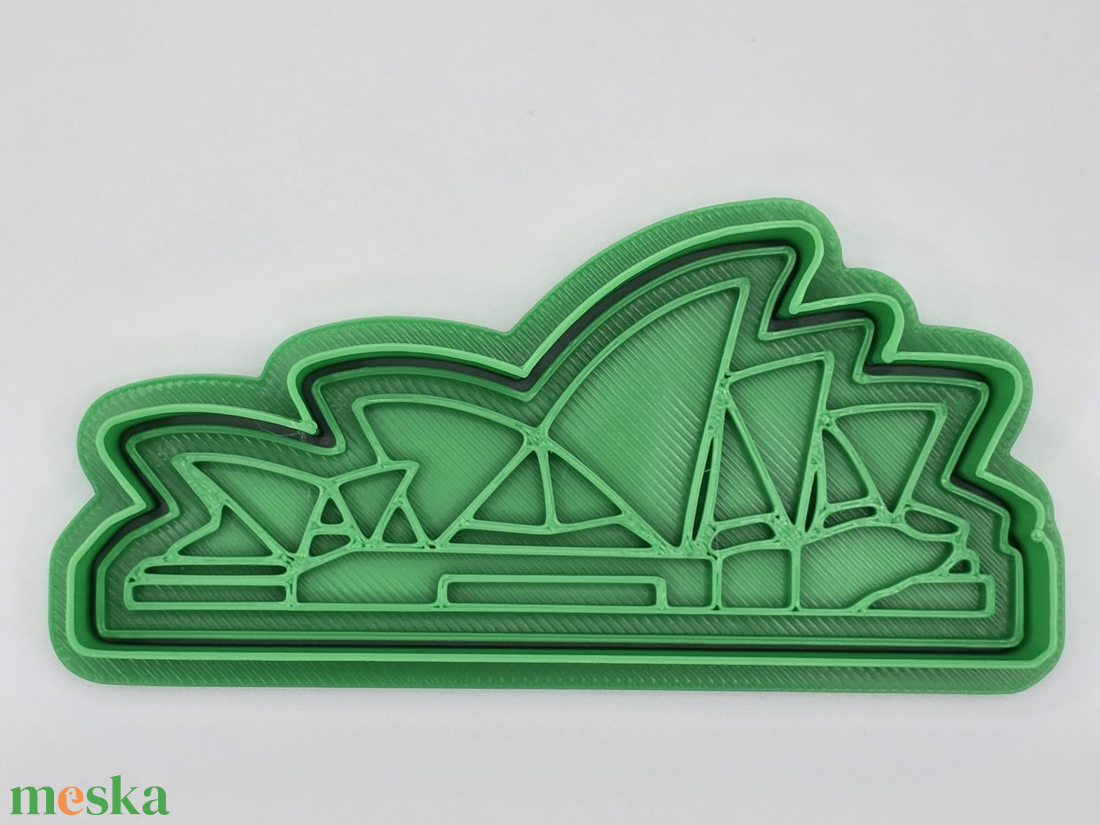 3D nyomtatott sütikiszúró és szaggató � Világ nevezetességei kollekció - otthon & életmód - konyhafelszerelés, tálalás - sütés, főzés - sütikiszúró - Meska.hu