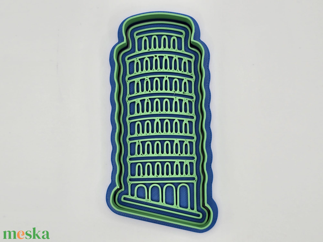 3D nyomtatott sütikiszúró és szaggató � Világ nevezetességei kollekció - otthon & életmód - konyhafelszerelés, tálalás - sütés, főzés - sütikiszúró - Meska.hu