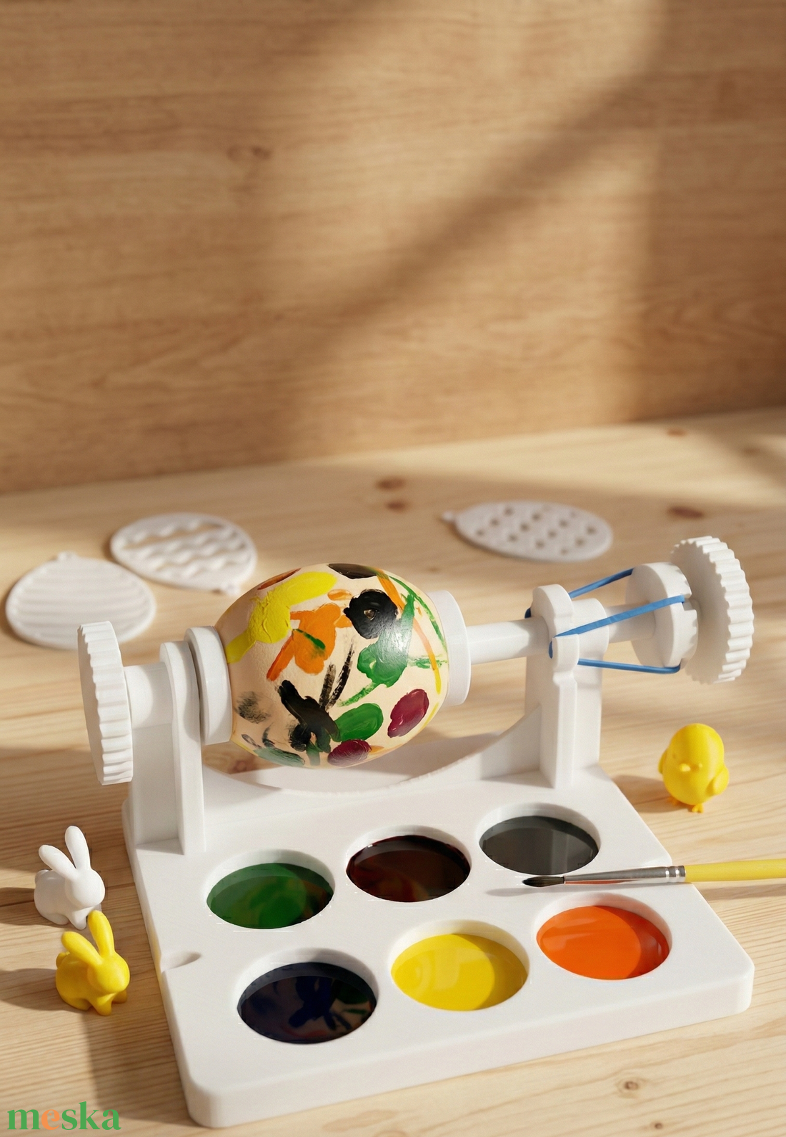 Tojásfestést segítő tojástartó - ünnepi díszek, dekorációk - húsvéti díszek és dekorációk - húsvéti tojástartó - Meska.hu