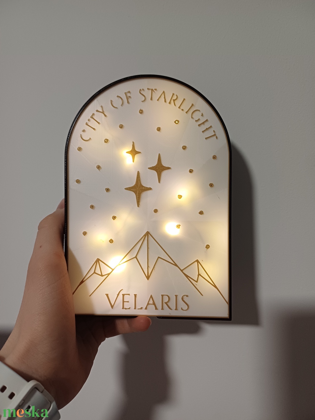 Velaris könyvtámasz (book nook) - otthon & életmód - dekoráció - asztal és polc dekoráció - könyvtámasz - Meska.hu